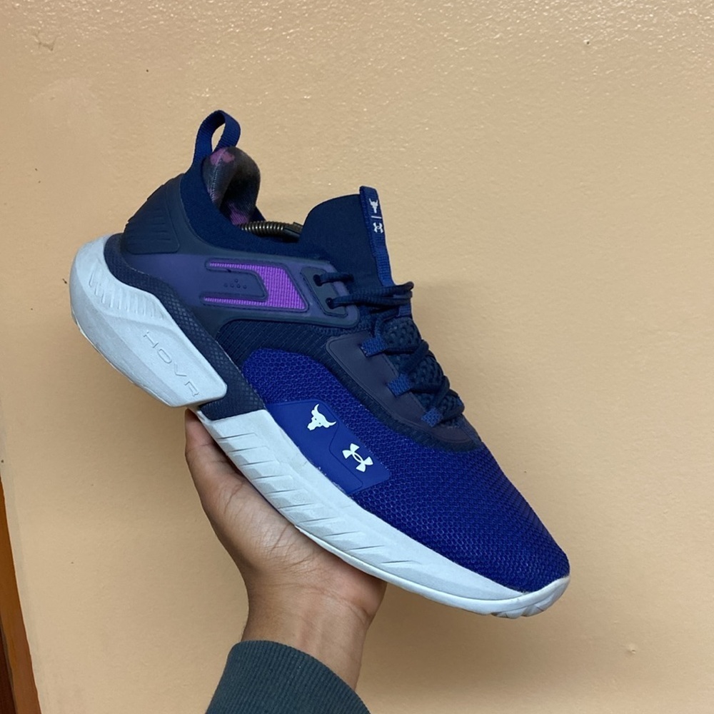 Under Armour Project Rock Disrupt “Bauhaus Blue” Size 12 - Picture 8 of 16